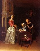Gerard Ter Borch Curiosity China oil painting reproduction